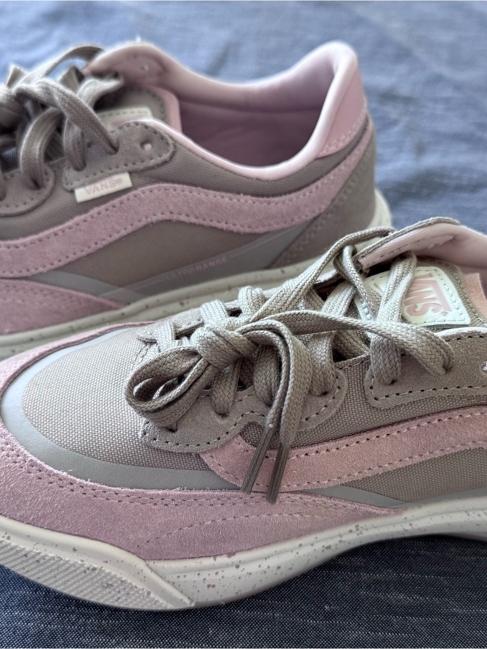 Vans MTE Ultrarange Mushroom/Sepia Rose Low-Top Sneakers - Picture 3 of 7